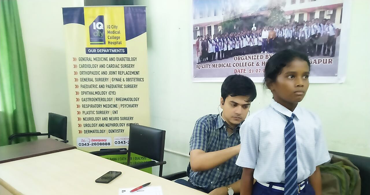 Free Medical Health Checkup Camp at Dakhankhanda