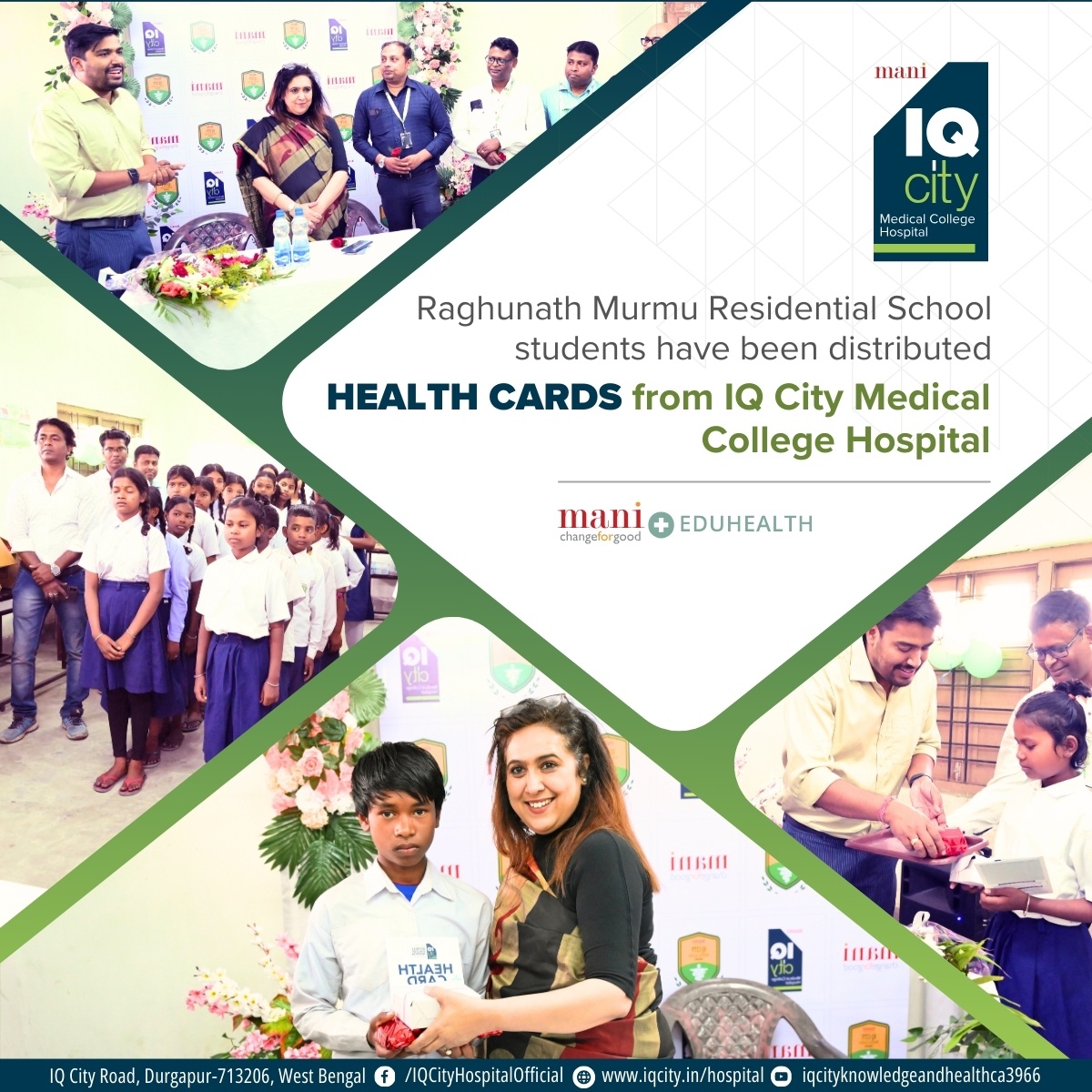 IQ City hospital took a initiative to prioritize school students well being and their brighter tomorrow